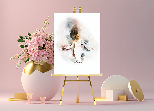 Signature Board - Resplendent in Watercolor